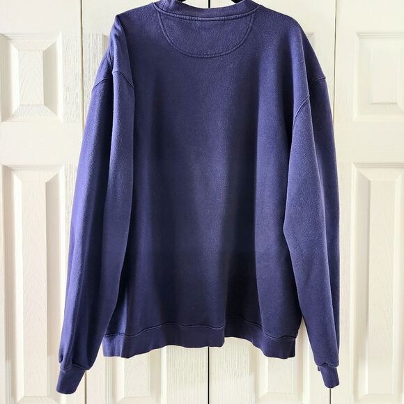 Reebok Denver Broncos 50 Years Crewneck Pullover Sweatshirt Navy Blue Size XXL - Picture 4 of 4